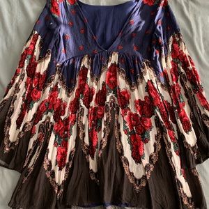 Free People Bell Sleeve Dress